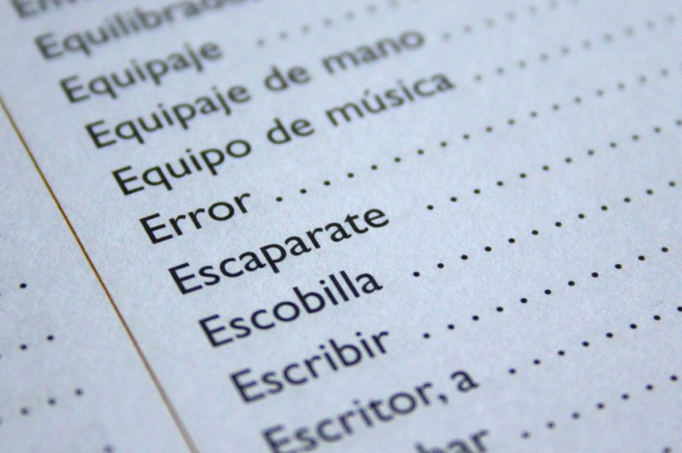 Palabras animales