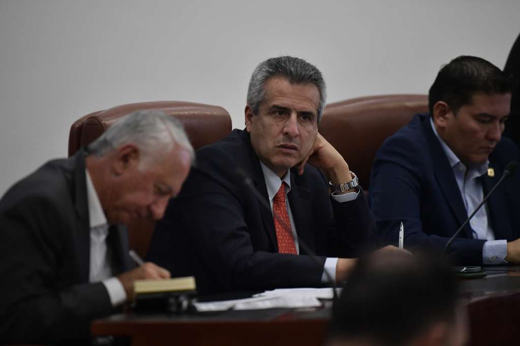 Ministro del Interior durante el debate reforma a la salud en la Comisión Séptima de la Cámara de representantes