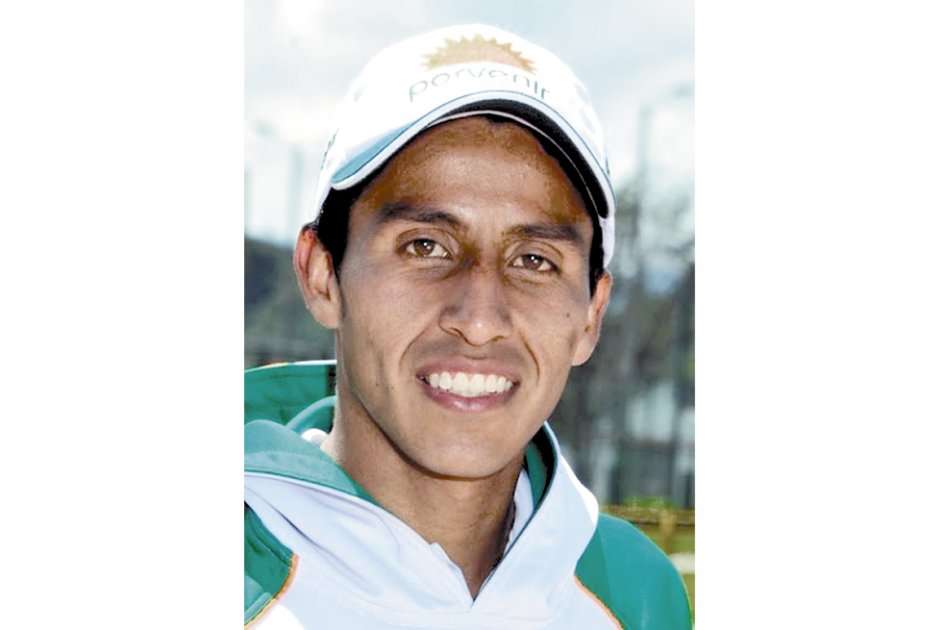 El atleta Mauricio González está a dos segundos de superar a Tibaduiza./ Archivo
