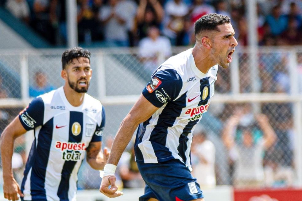 Pablo Sabbag y ‘Rifle’ Andrade, campeones con Alianza Lima.