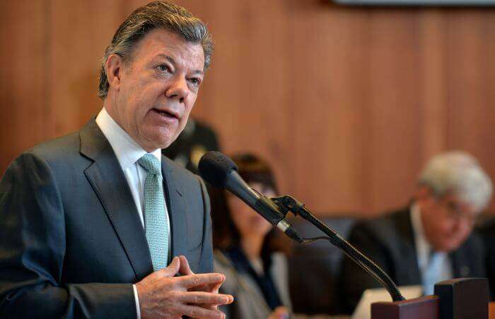 Juan Manuel Santos Calderón. Archivo