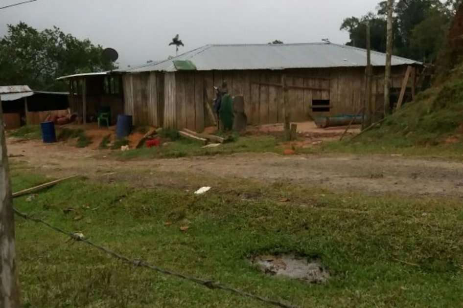 En esta vivienda habrían ocurrido los hechos, de acuerdo con la organización Aheramigua. / Foto: Cortesía.