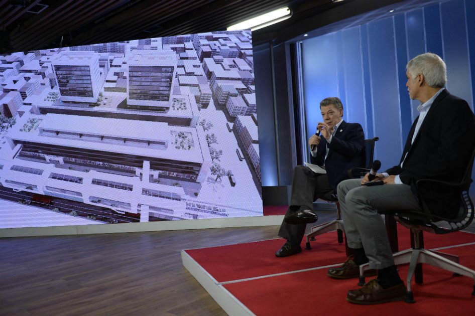 El 17 de septiembre el presente Juan Manuel Santos dijo que en un mes estaría el Conpes para el metro. A la fecha, sigue pendiente. / Foto: Presidencia de la República