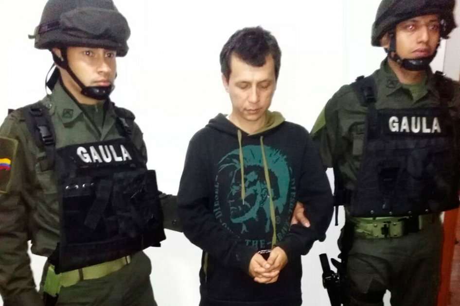 Alias Porrón fue capturado en 2015 y fue uno de los responsables de las extorsiones que sufrió el exfutbolista Faustino Asprilla./ Archivo particular.