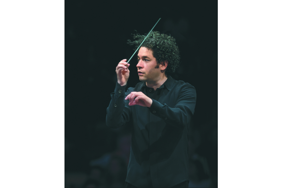 Gustavo Dudamel es músico, compositor y director de orquesta venezolano. / Vern Evans