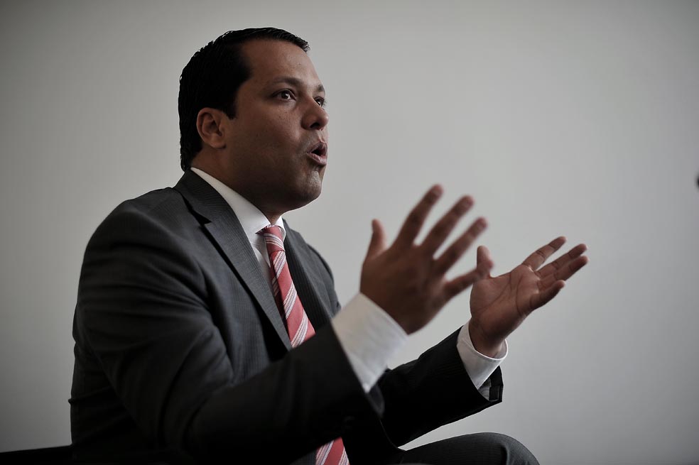Luis Alberto Monsalvo Gnecco, gobernador del Cesar. / Óscar Perez