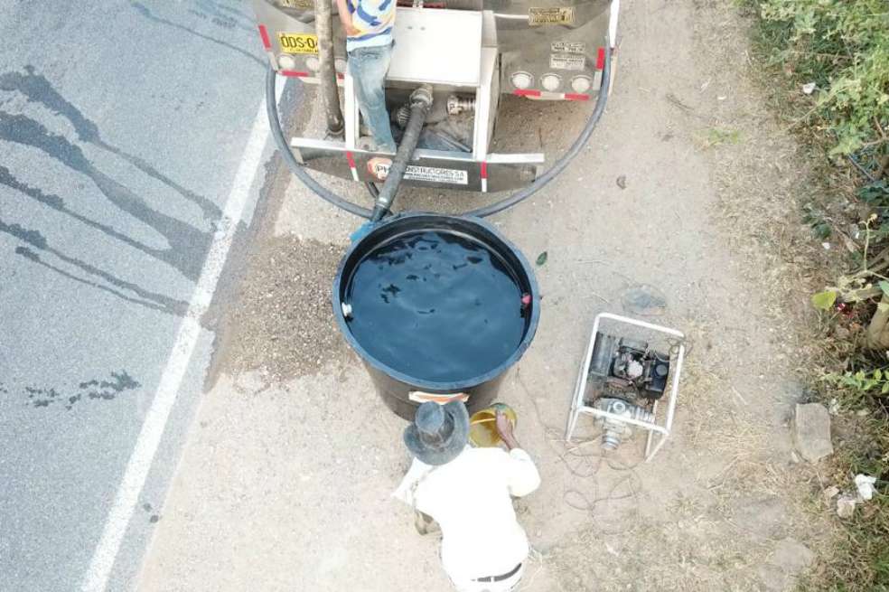 Santander cuenta con tres carrotanques.  / Suministrada