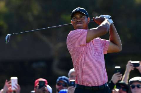 Tiger Woods recordó la vez que jugó golf con el presidente Donald Trump