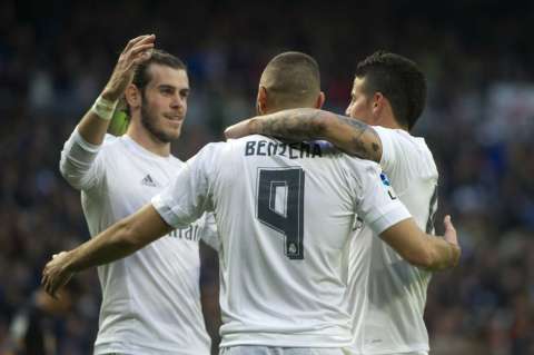 James se reportó con tres asistencias en la goleada del Madrid 10-2 contra el Rayo