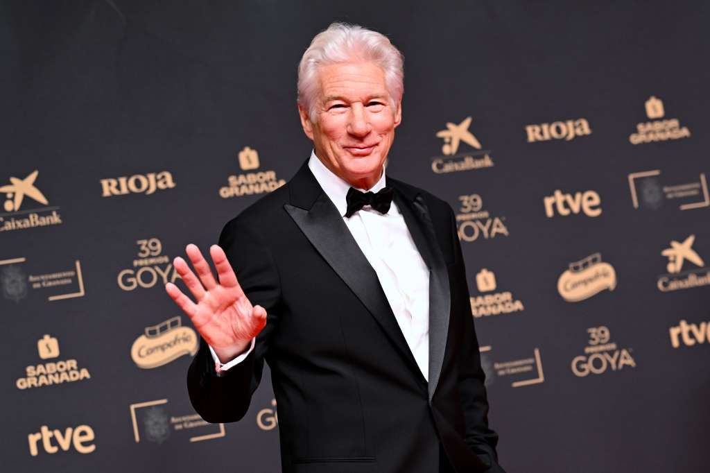 GRANADA, SPAIN - FEBRUARY 08: Richard Gere attends the red carpet during Goya Cinema Awards 2025 at the Granada Conference & Exhibition Centre on February 08, 2025 in Granada, Spain. (Photo by Carlos Alvarez/WireImage)