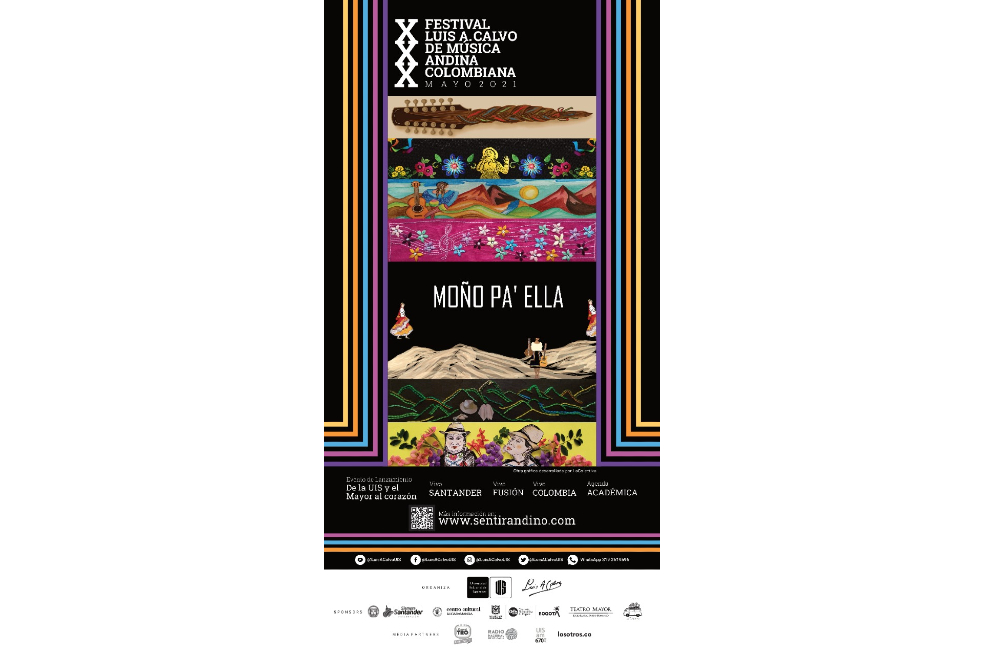 "Moño pa’ ella’" es la muestra de arte que tendrá esta edición del Festival Luis A. Calvo de Música Andina Colombiana. La exposición será conformada por artistas.