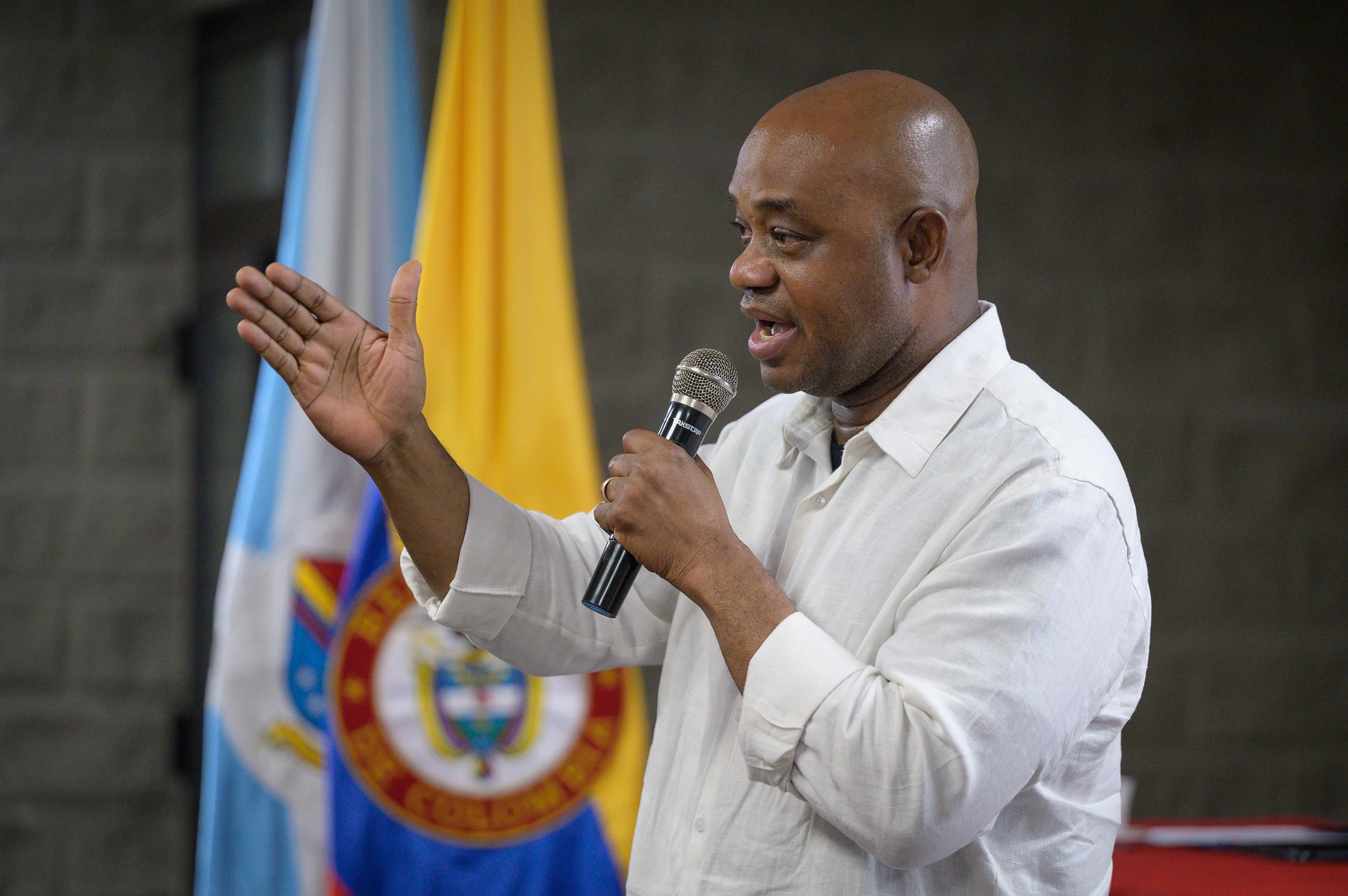 El canciller Luis Gilberto Murillo, desde San Andrés.