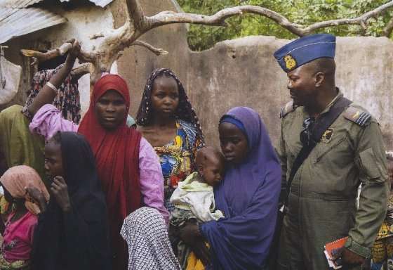 El gobierno nigeriano ha rescatado mujeres y niñas secuestradas por Boko Haram./AFP