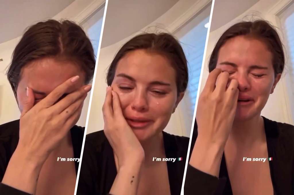Selena Gómez, desconsolada, pide perdón en redes, pero borra el video, ¿por qué?