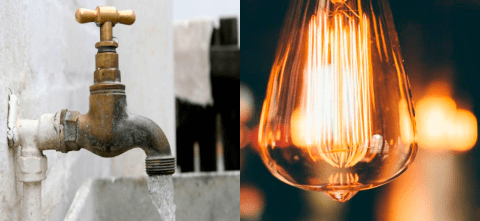 Cortes de agua y luz para este jueves 24 de marzo en Bogotá