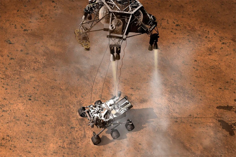 Poco a poco el Curiosity empezará a desplazarse por la superficie de Marte - AFP