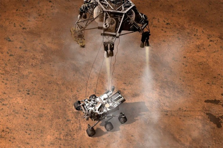 Curiosity realizará un breve paseo de prueba en menos de una semana