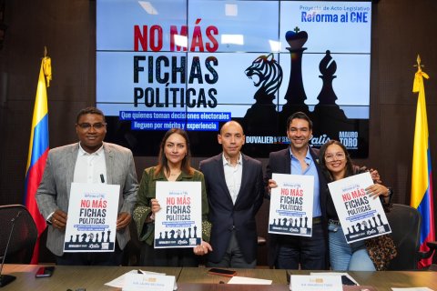 Radican proyecto de acto legislativo para reformar el CNE: elección pasará a altas cortes