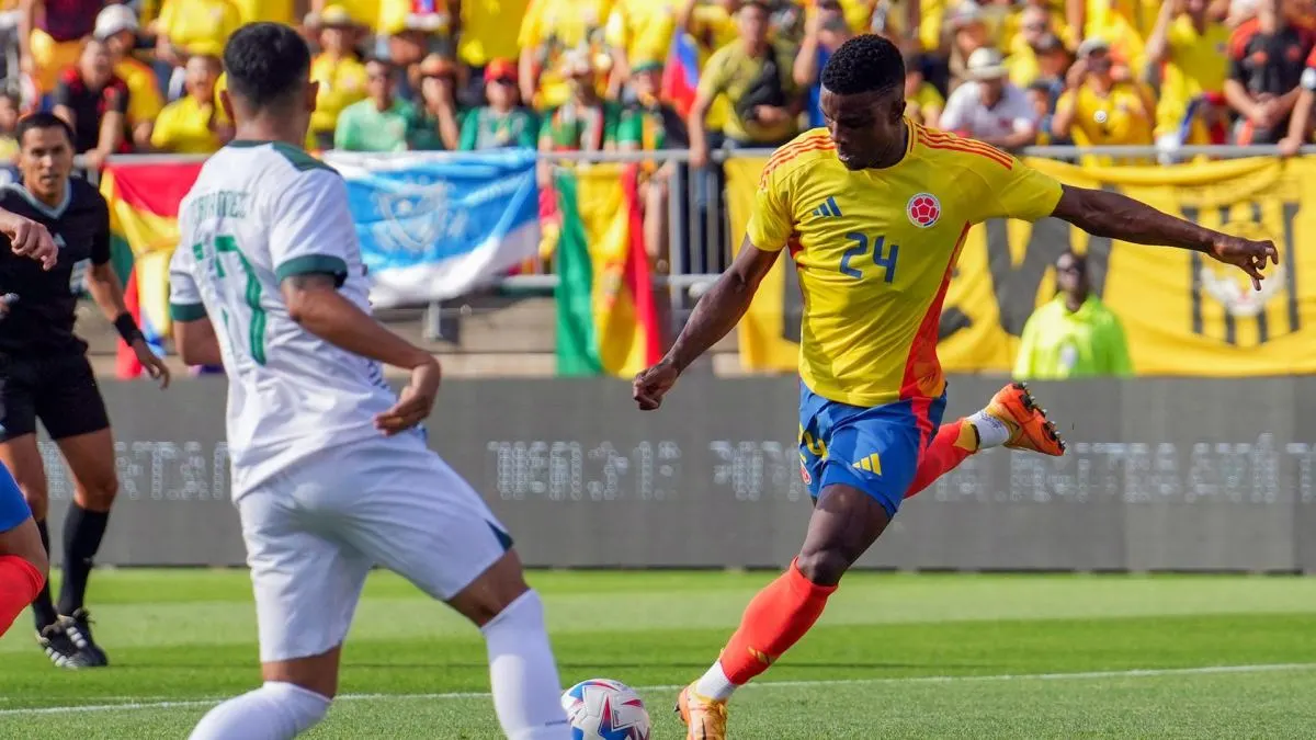 Colombia y Bolivia en su más reciente partido, que ganó la selección 3-0.