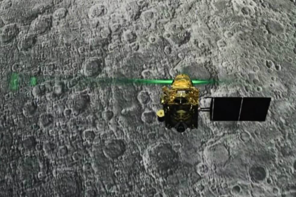 La misión Chandrayaan-2 se lanzó el 22 de julio de 2019.  / AFP