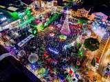 Soacha enciende la Navidad con un show de 200 drones y promueve la diversión sin pólvora