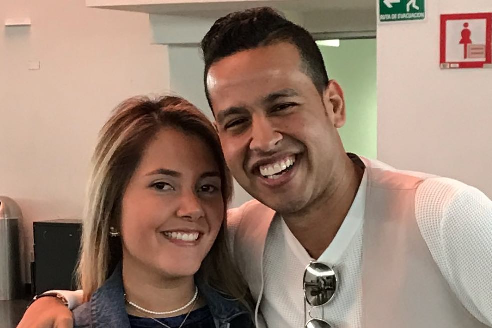 La pareja tuvo una hija a quien llamaron Paula Elena Díaz Jaimes.