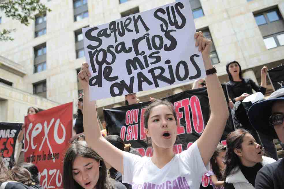 A pesar de que en Colombia el aborto está despenalizado en tres casos, organismos como la Procuraduría han querido que se castigue en su totalidad.  / David Campuzano