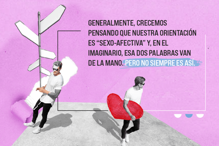 Es común cuando hablamos sobre diversidad entender la orientación sexual como la categoría que describe hacia qué género o géneros se siente atracción. Pero, la realidad es que para muchas personas la atracción sexual y romántica no siempre corresponden a la misma etiqueta.