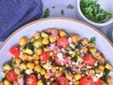 La nutritiva receta de la ensalada mediterránea con garbanzos