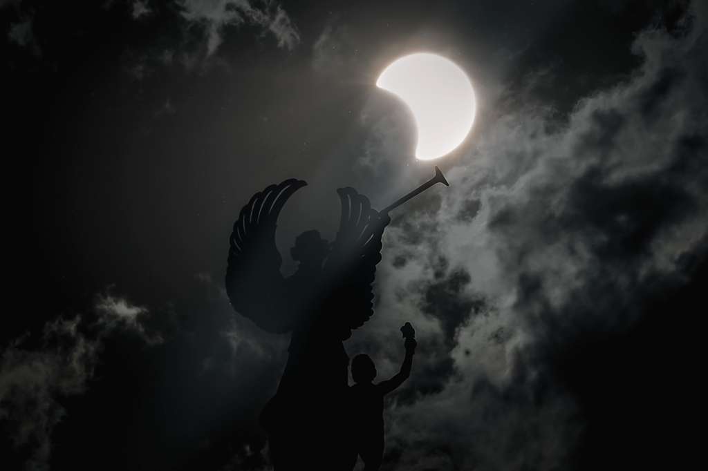 AME4320. BUENOS AIRES (ARGENTINA), 02/10/2024.- Fotografía del eclipse solar anular este miércoles, en Buenos Aires (Argentina). EFE/ Juan Ignacio Roncoroni