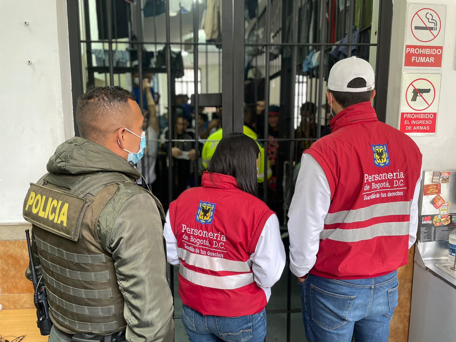 Algunas de las estaciones de Policía en la capital presentan niveles de hacinamiento por encima del 500 %.