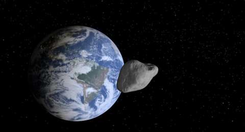 Un asteroide tiene 1 % de probabilidad de chocar la Tierra, pero no se alarme