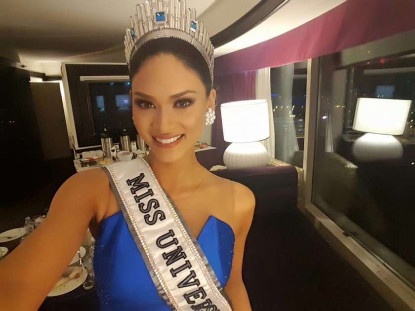 Pía Wurtzbach, Miss Universo 2015. / Tomada de Facebook.com/MissUniverse