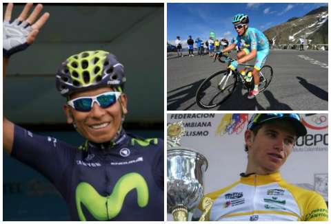 Los colombianos que correrán el Tour de San Luis