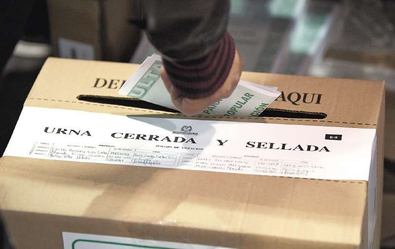 La votación de la consulta anticorrupción se realizó el pasado domingo 26 de agosto. / Archivo El Espectador