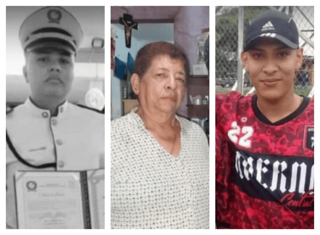 Camilo Andrés Arango, María Jovita Osorio y John Erick Larrahondo, víctimas mortales en el paro nacional.