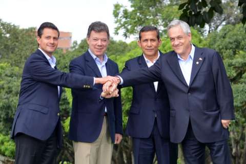 Santos calificó la Alianza del Pacífico como ‘histórica’