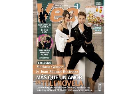Detrás de cámaras con Mariana Gómez y Juan Manuel Restrepo