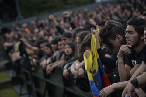 Rock al Parque congregó a más de 75.000 personas en su primer día