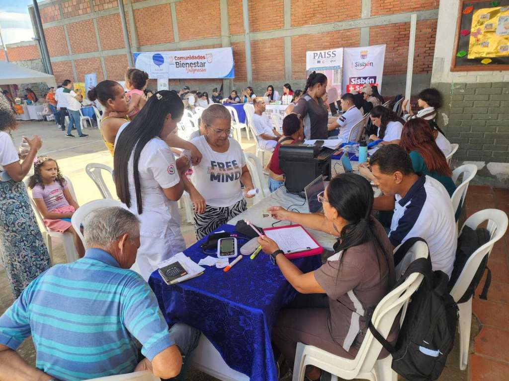 El proyecto lleva a cabo ferias multiservicios para llegar a la población.