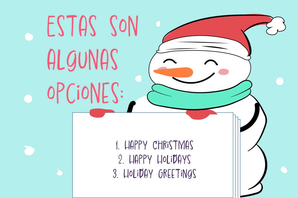 Feliz navidad en inglés Gymglish