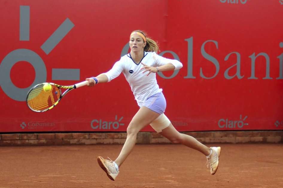 Mariana Duque, eliminada del Claro Open. Foto: Oficina de Prensa