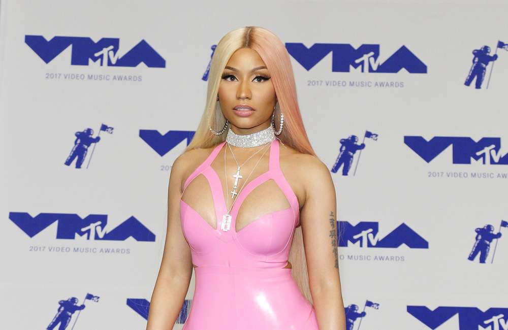 Imagen de archivo de la cantante Nicki Minaj durante los MTV Video Music Awards 2017.