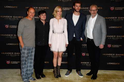 Woody Harrelson le roba protagonismo a Jennifer Lawrence