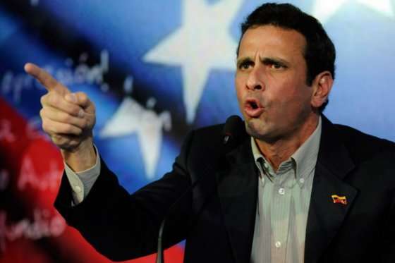 El líder de la oposición venezolana y excandidato presidencial Henrique Capriles./ AFP