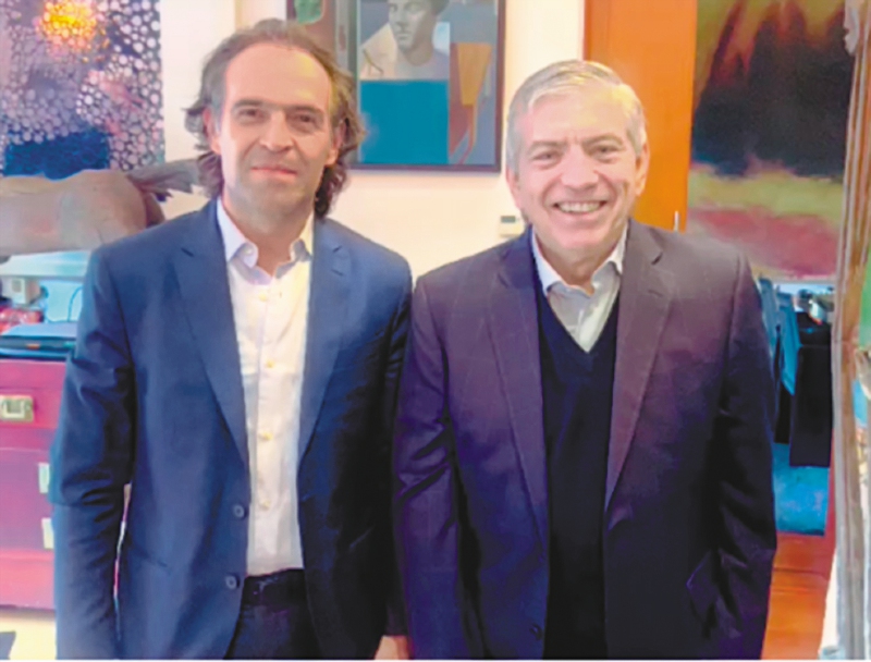 César Gaviria se reunió con Federico Gutiérrez. Ya lo había hecho previamente con Roy Barreras. / Archivo particular