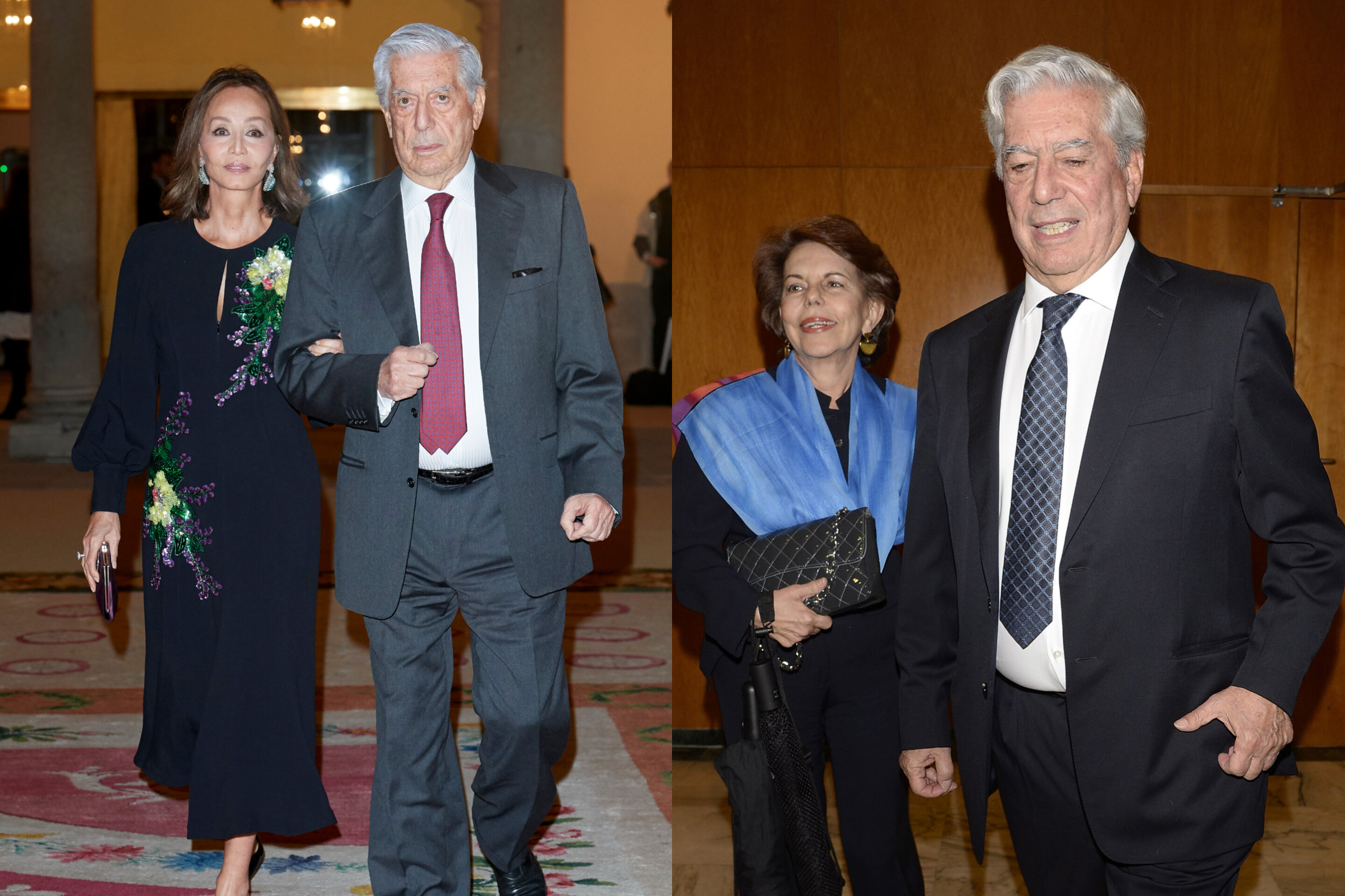 Vargas Llosa tuvo una relación con Isabel Preysler (izq) y Patricia Llosa (der), su prima y madre de sus hijos.