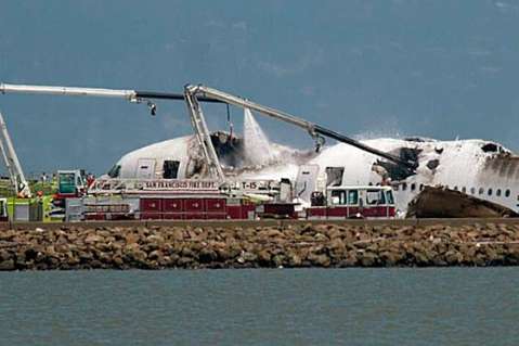 Mayoría de pasajeros de accidente de avión salió ilesa del accidente