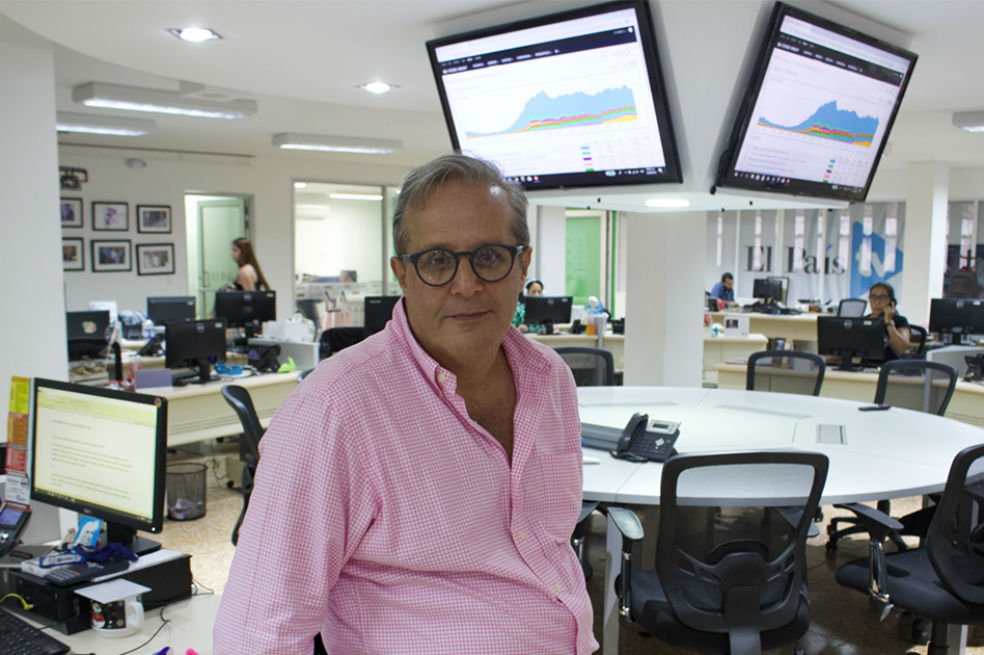 Diego Martínez Lloreda, director de información del diario El País de Cali. / Cortesía