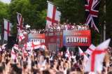 Celebración masiva en Inglaterra por el título de la Eurocopa Femenina